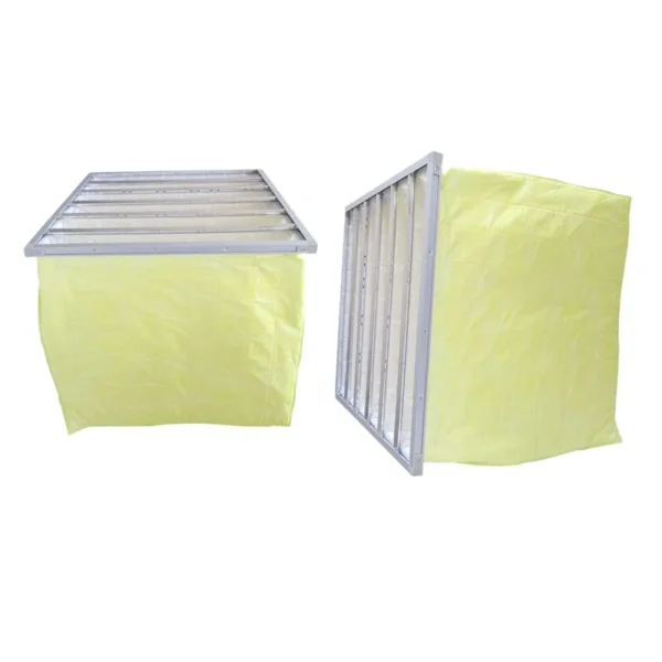 Air Conditioning Bag Filter, AHU, HVAC, Aluminum, 95% - view 2