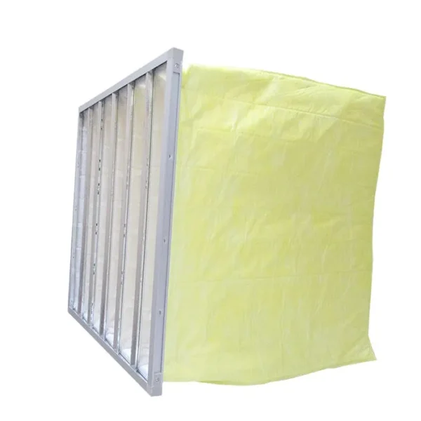 Air Conditioning Bag Filter, AHU, HVAC, Aluminum, 95% - view 3