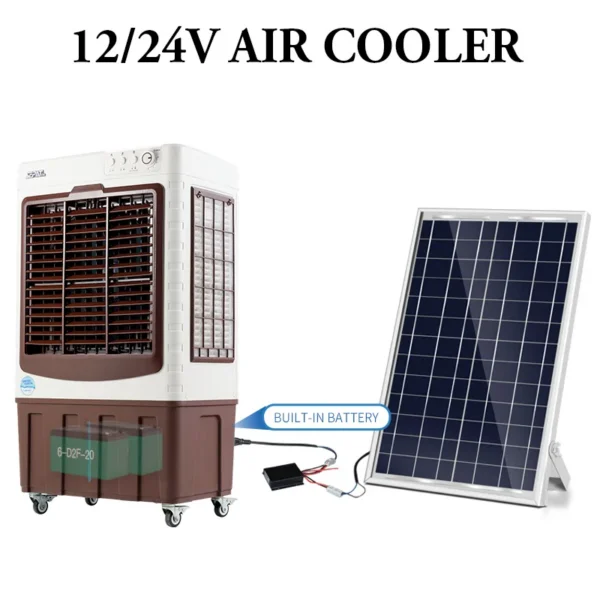 Air Conditioning Evaporative Cooler, Solar, Plastic - view 4