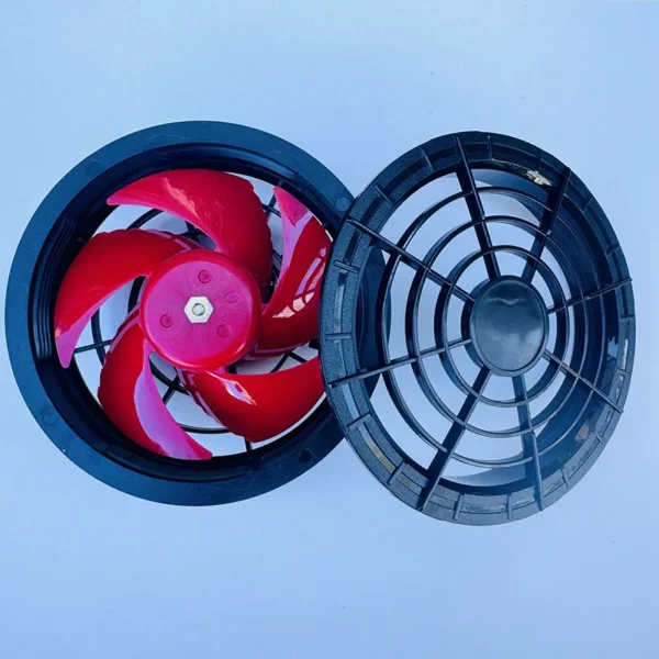 Air Conditioning Fan, 22V, Battery, Plastic - view 4