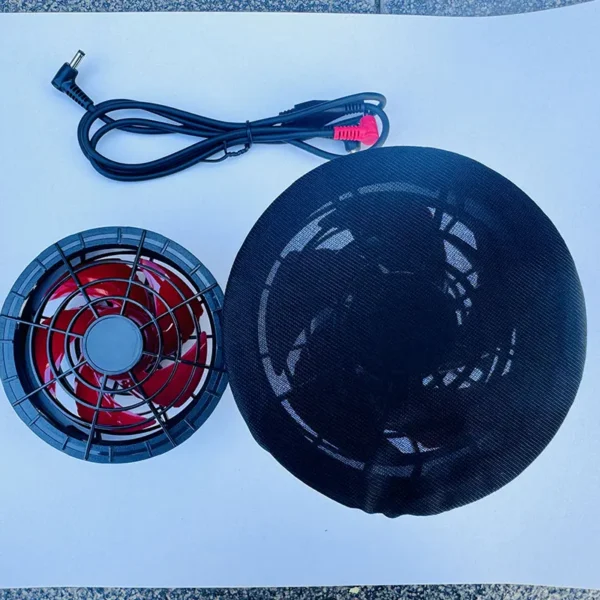 Air Conditioning Fan, 22V, Battery, Plastic - view 6