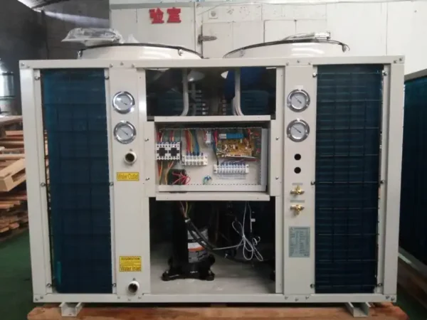 Air Cooled Water Chiller, 30kw, R407C, COP, Stainless - view 4