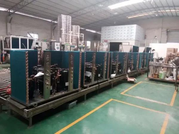 Air Cooled Water Chiller, 30kw, R407C, COP, Stainless - view 5
