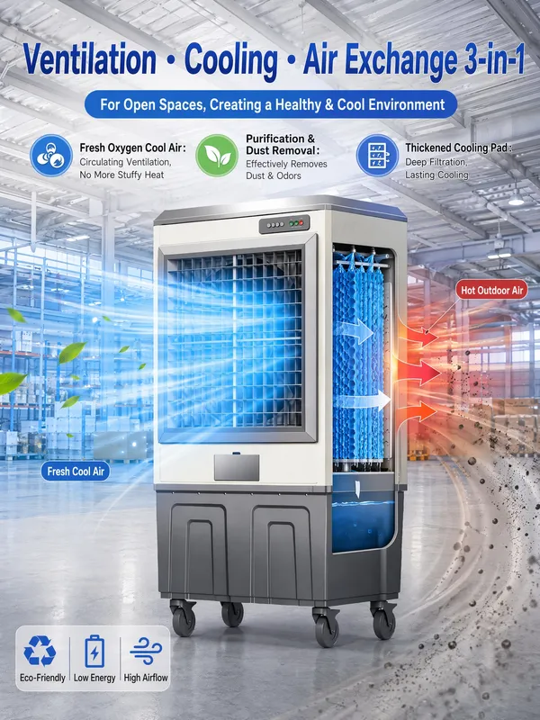 Air Cooler, 200L, 230m2 - view 6