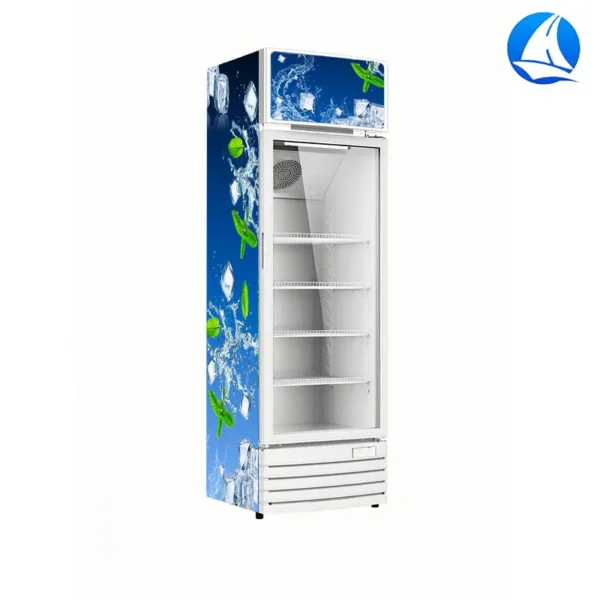 Air Cooling Beverage Cooler, 110 V, Glass Door - view 6