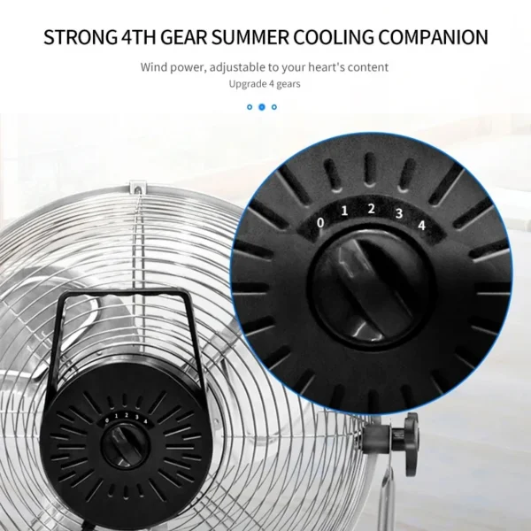 Air Cooling Floor Fan, Portable, 220v - view 6