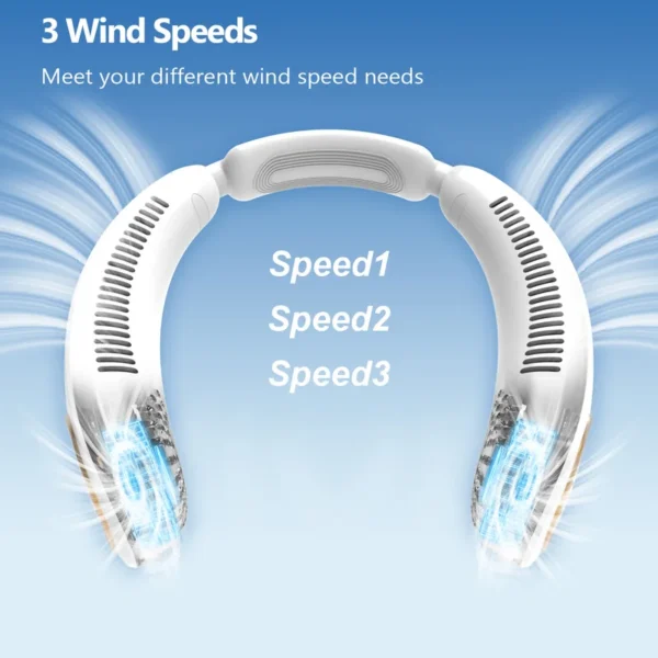 Air Cooling Neck Fan, Portable, USB - view 5