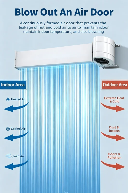 Air Curtain, 0.9m, 1m, 1.2m, 1.5m - view 4