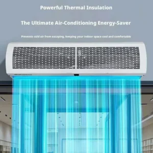 Air Curtain, Wall, Galvanized Sheet Shell, 900mm, DC Motor