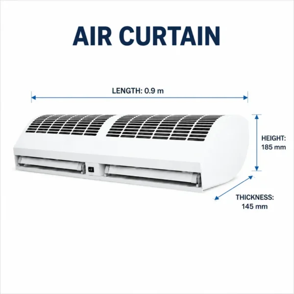 Air Curtain, 1.8m/70inch, 9-11m/s - view 2