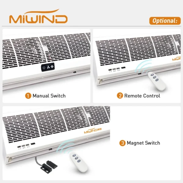 Air Curtain, 110-240V, Plastic - view 2
