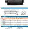 Air Curtain, 12v, Brushless, Tangential, 50*190mm - view 2