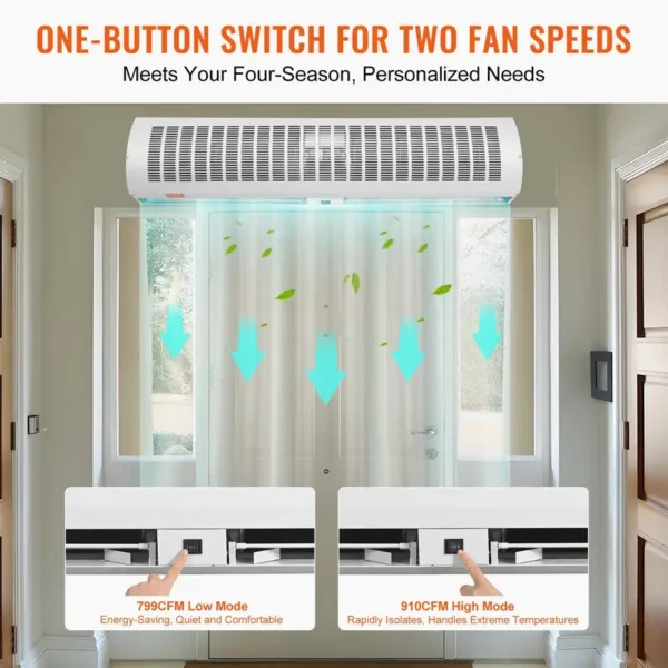 Air Curtain, 1350, Wall - view 5