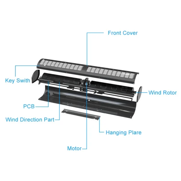 Air Curtain, 1500m³, 380W - view 3