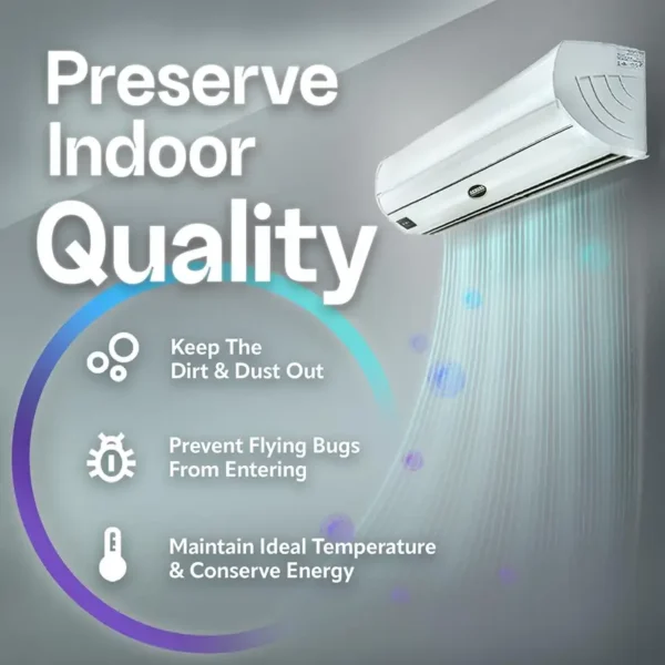 Air Curtain, 32m/s, 1100W, 6-8, 380V - view 4