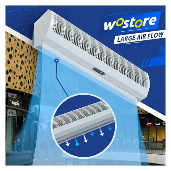 Air Curtain, 32m/s, 1100W, 6-8, 380V - view 5