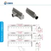Air Curtain, Aluminium, Aluminium Alloy, B-E Air Knife - view 2
