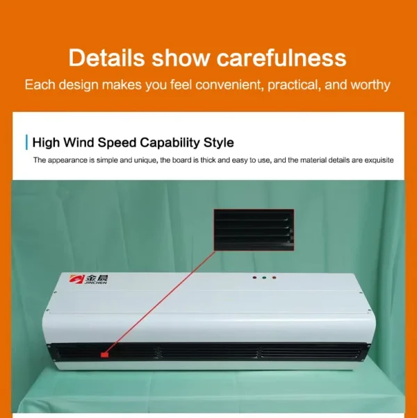 Air Curtain, Axial, 380 V, Electric - view 2