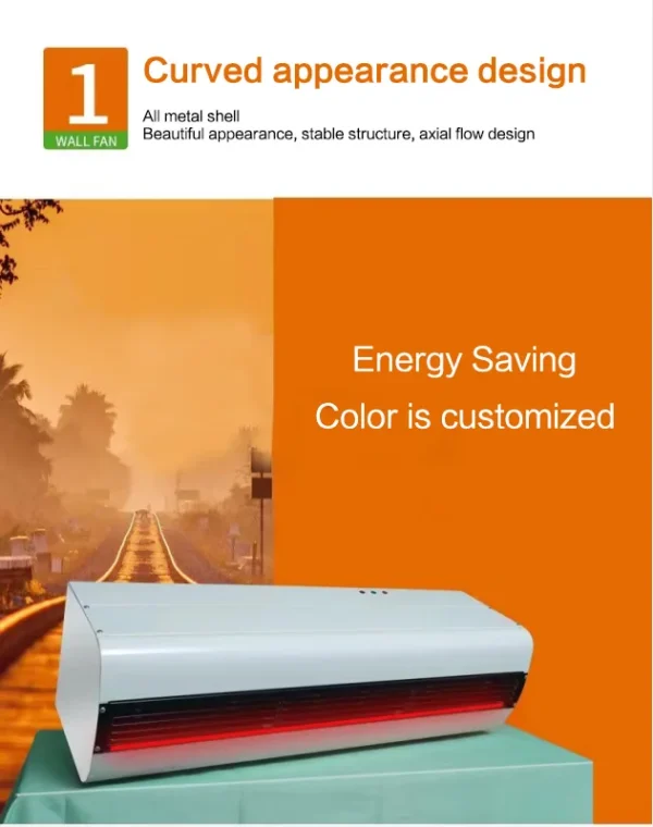 Air Curtain, Axial, 380 V, Electric - view 4