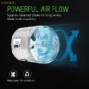 Air Duct Booster Fan, 4", 100, CFM, Inline - view 5