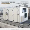 Air Handling Unit, AHU, 4.5 kW, Water