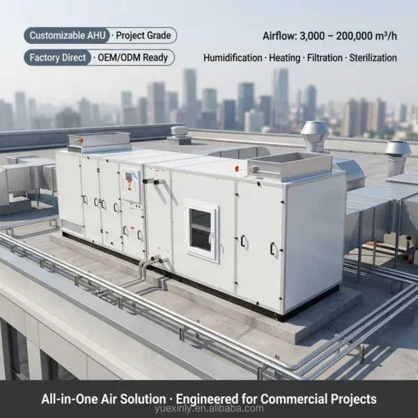 Air Handling Unit, AHU, Stainless, Steel