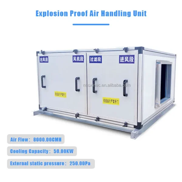 Air Handling Unit, HVAC, AHU, Ceiling, 8000CMH - view 3