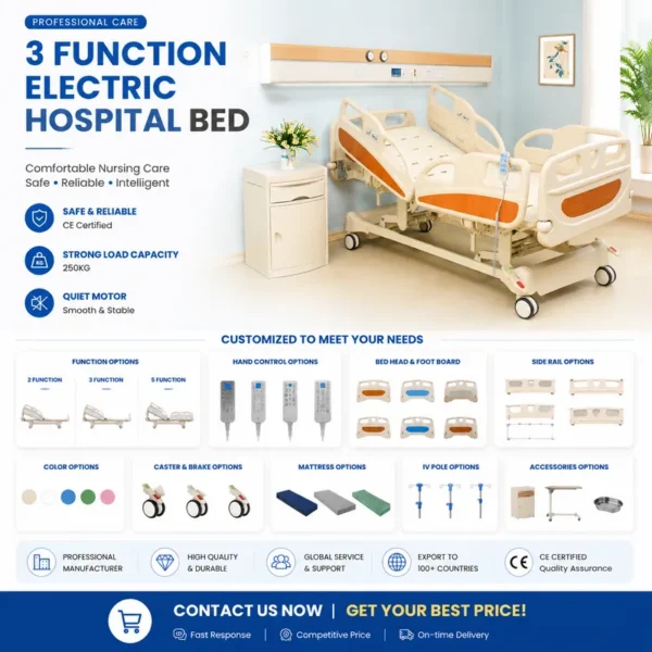 Air Handling Units, ICU, Hospital Bed, GS-858
