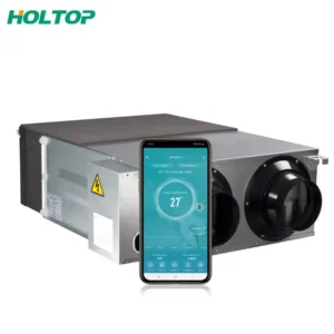 Air Heat Recovery Ventilator, WIFI, 150cmh, ABS Plastic