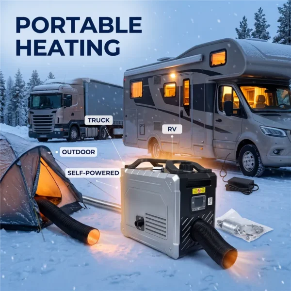 Air Heater, 12V/24V, Portable, 5KW, 12-Hour - view 5