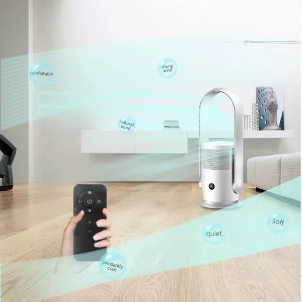 Air Purifier, 2-in-1, HEPA, Plastic - view 5