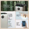 Air Purifier, 20L, 30 to 49.9 pt, Electric - view 2