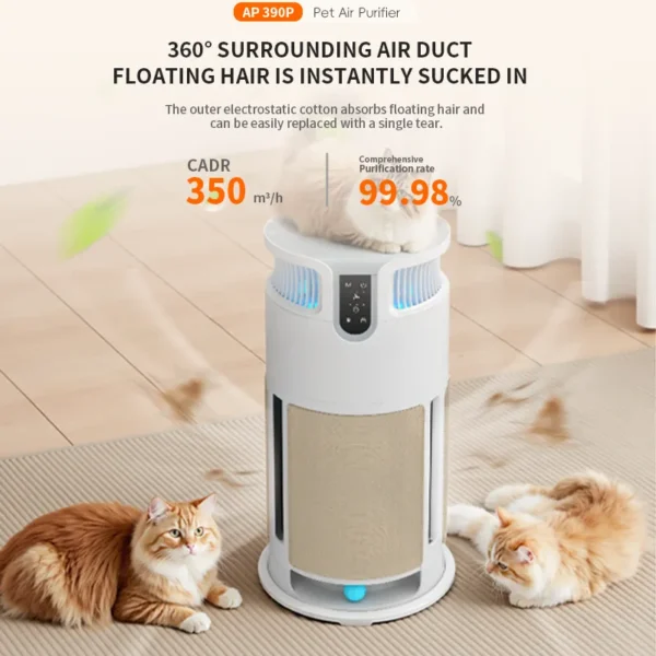 Air Purifier, 300 CFM, USB - view 3