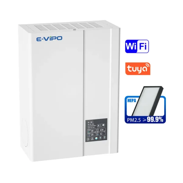 Air Purifier, E-VIPO, APP, Wall, HEPA - view 2