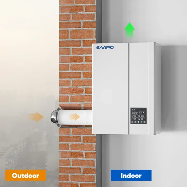 Air Purifier, E-VIPO, APP, Wall, HEPA - view 3