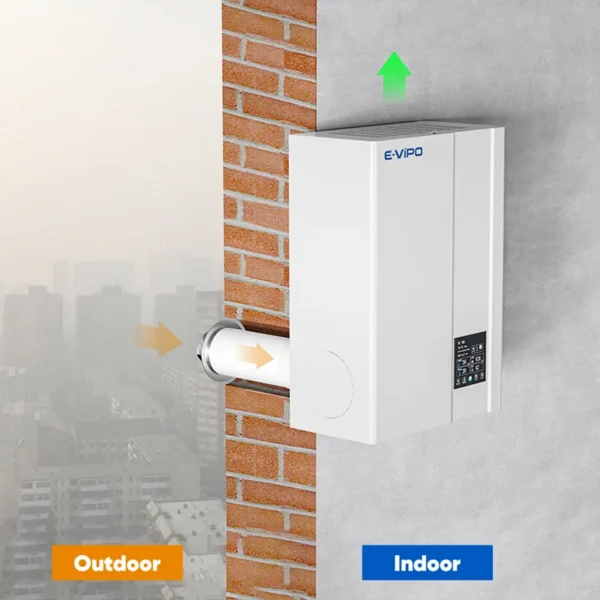 Air Purifier, E-VIPO, APP, Wall, HEPA - view 4