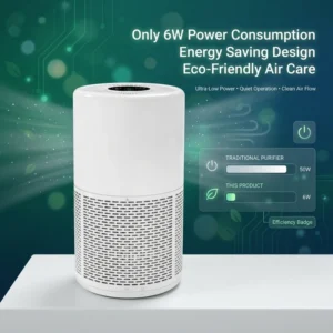 Air Purifier, Electric, ABS Plastic
