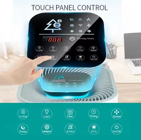 Air Purifier, H13, 360m³, Electric - view 2