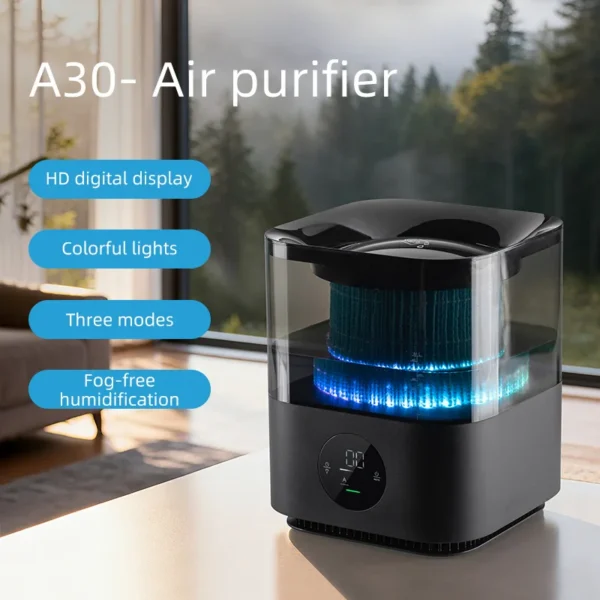 Air Purifier, Portable, Plastic - view 2