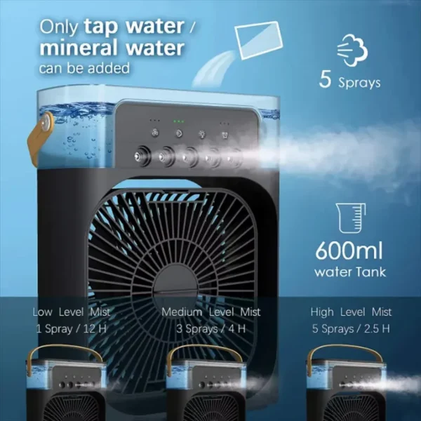 Air Purifier, Portable, Plastic, 60W, 499 - view 4