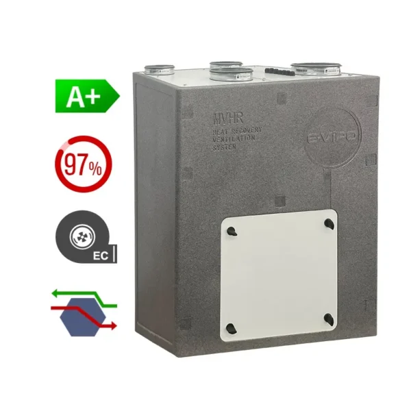 Air Purifier, VMC, Wall, HEPA, HRV - view 4