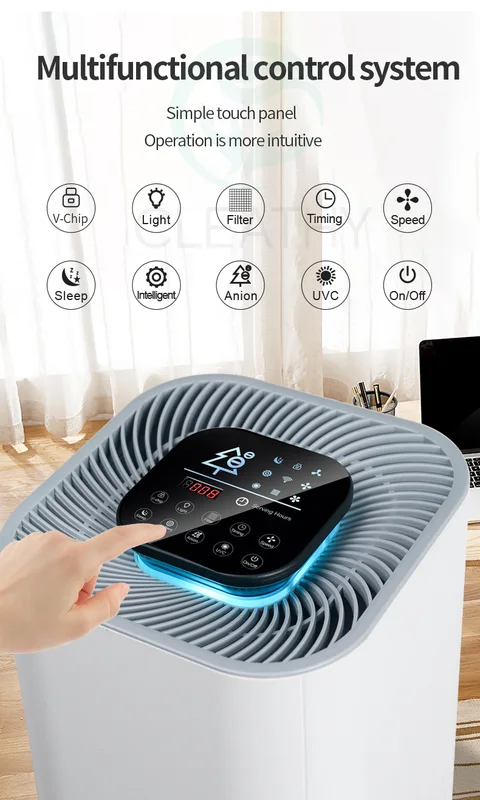 Air Purifier, Wall, 360m³, Electric - view 3