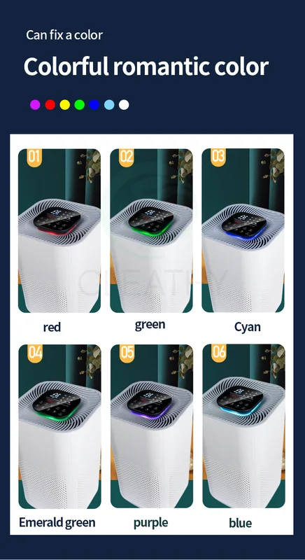 Air Purifier, Wall, 360m³, Electric - view 6