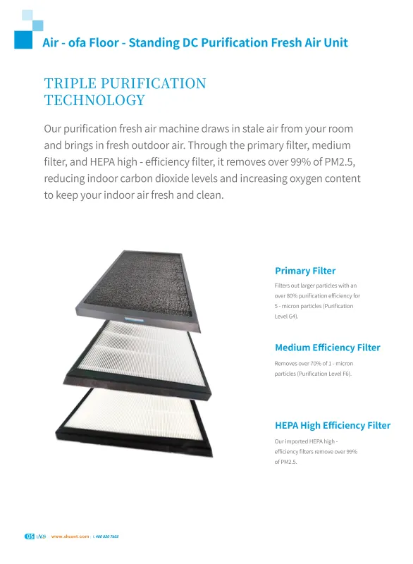 Air Purifier, Wall, H13, HEPA, APP - view 3