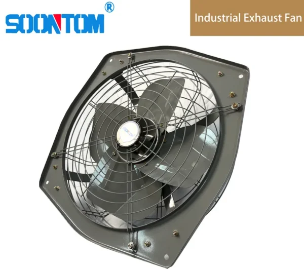 Air Shutter Exhaust Fan, Axial, Wall - view 3