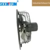 Air Shutter Exhaust Fan, Axial, Wall - view 4
