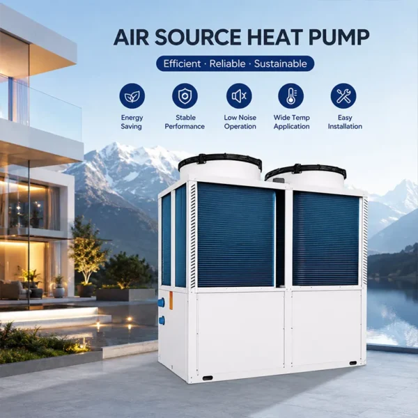 Air Source Heat Pump, 20kW, 30kW, 50kW, R32