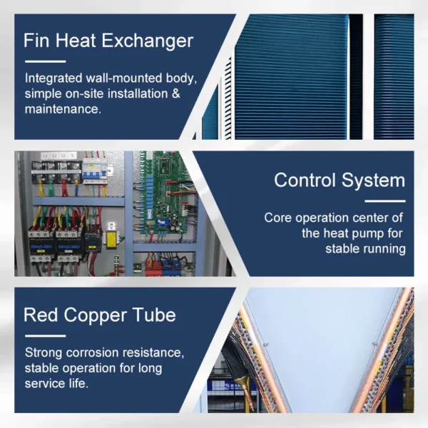 Air Source Heat Pump, 20kW, 30kW, 50kW, R32 - view 4