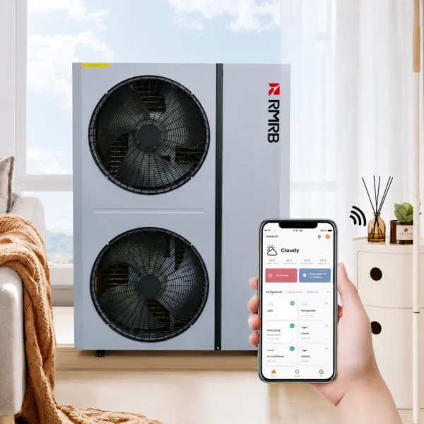 Air Source Heat Pump, 30kW, EVI, Inverter, DHW - view 3