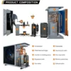 Air Source Heat Pump, 30KW, R32, DHW, WIFI - view 4